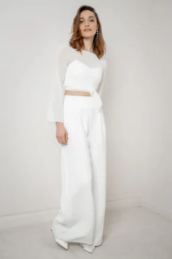 Braut Hose mit weitem Bein – Zari noni