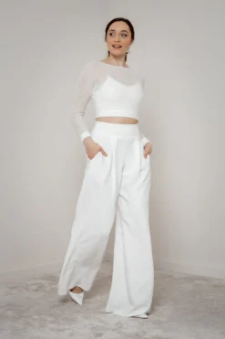 Braut Hose mit weitem Bein – Zari noni