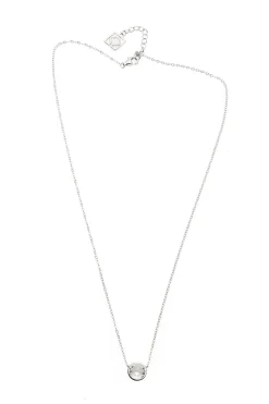 Braut Ohrstecker und Halskette mit Strass