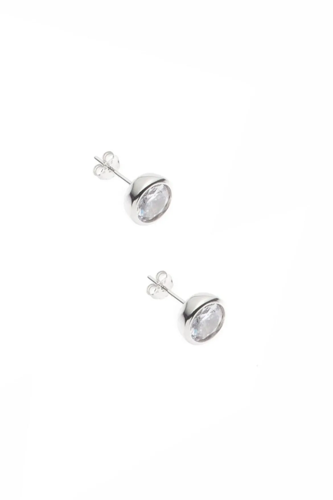 Braut Ohrstecker und Halskette mit Strass