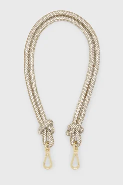 Funkelnder Handtaschen-Riemen – Knot Strap Crystal | Weat