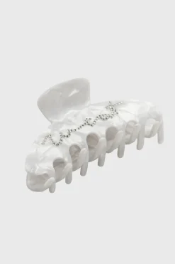 Haarklammer – Crystal White | Weat
