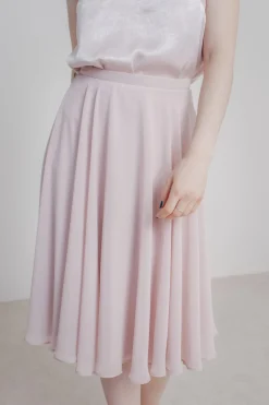 Kurzer Chiffonrock – Tulpa Rosé Sanna Lindström