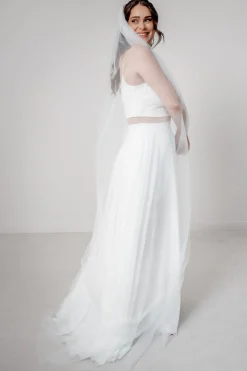 Langer, verzierter Schleier | The Perfect Bridal Company