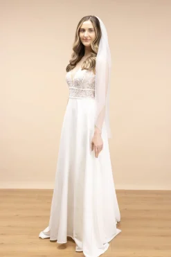Langer, verzierter Schleier | The Perfect Bridal Company