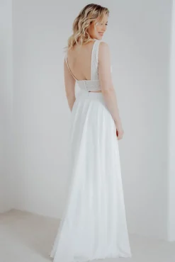 Showroom Only: Ärmelloses Top mit tiefem Ausschnitt – Jala noni Selected