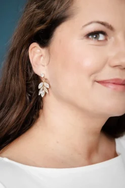 Strass-Ohrstecker für die Hochzeit