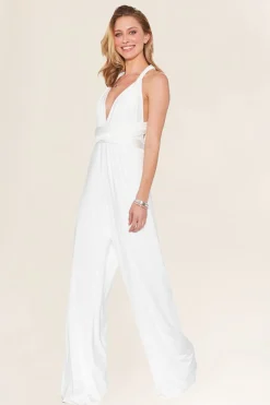 Wandelbarer Einteiler – Jumpsuit Convertible Ivory Twobirds
