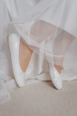 Weisse Ballerinas - NICOLE Douce Blanco Pretty Ballerinas